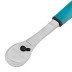 Ключ-трещотка 1/4&quot; Gross 14053, CrV, 90 зубьев, усиленный, хром купить в Уфе