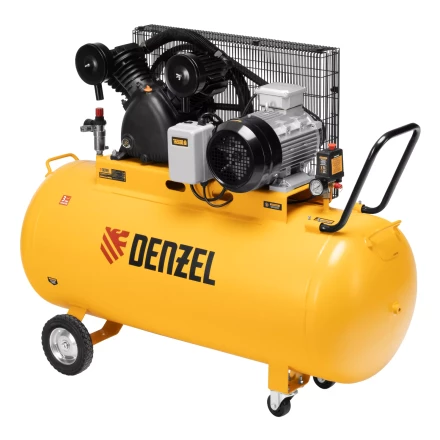 Компрессор воздушный рем. привод Denzel BCV 5500-T/270, 5,5 кВт, 270 литров, 850 л/мин купить в Уфе