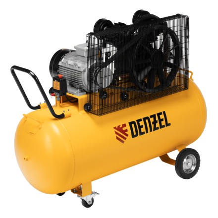 Компрессор воздушный рем. привод Denzel BCV 5500-T/270, 5,5 кВт, 270 литров, 850 л/мин купить в Уфе