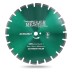 Алмазный сегментный диск MESSER-DIY диаметр 400мм для резки асфальта, свежего бетона и кирпича купить в Уфе