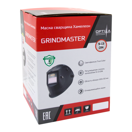 Маска сварщика Хамелеон GRINDMASTER (BLACK) 21091310 купить в Уфе