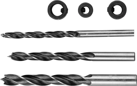 Набор сверл по дереву с ограничителями, 3шт(d=6-10мм), STAYER 30144-H6 30144-H6 купить в Уфе