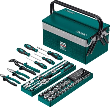 Универсальный набор инструмента в металлическом боксе, 99 предм. 27978-H99 купить в Уфе