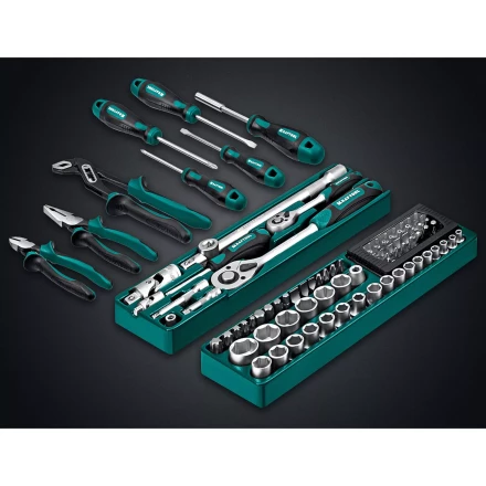 Универсальный набор инструмента в металлическом боксе, 99 предм. 27978-H99 купить в Уфе