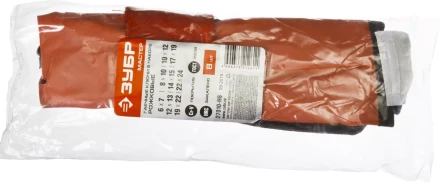 Набор ЗУБР "МАСТЕР": Ключ гаечный рожковый, Cr-V сталь, хромированный, 6-24мм, 8шт 27010-H8 купить в Уфе