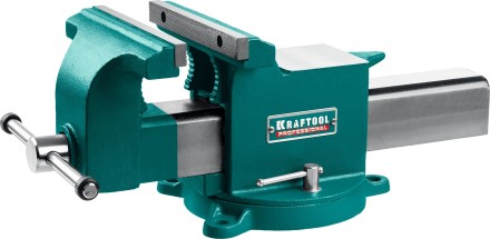 Тиски KRAFTOOL STEEL стальные 32701-200 купить в Уфе