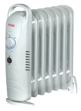 Маслянный радиатор обогреватель электрический Ресанта ОММ-7Н купить в Уфе