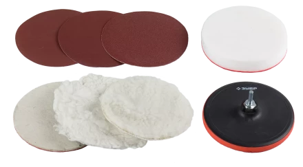 Наборы полировальных-насадок для дрели / УШМ серия ЭКСПЕРТ купить в Уфе