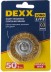 DEXX. Щетка дисковая для дрели, витая стальная латунированная проволока 0,3мм, 50мм 35110-050 купить в Уфе