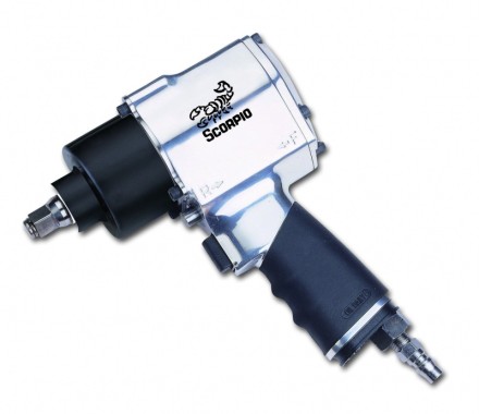 Пневмогайковерт SCORPIO 1/2” 84 кг/м 2,8 к 359 л/минг Twin Hammer купить в Уфе