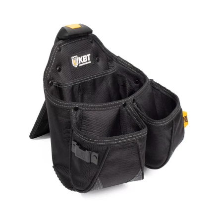Быстросъемная поясная сумка модульного типа на клипсе с держателями для молотка и рулетки КВТ СМ-02 (83136) купить в Уфе