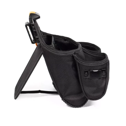 Быстросъемная поясная сумка модульного типа на клипсе с держателями для молотка и рулетки КВТ СМ-02 (83136) купить в Уфе