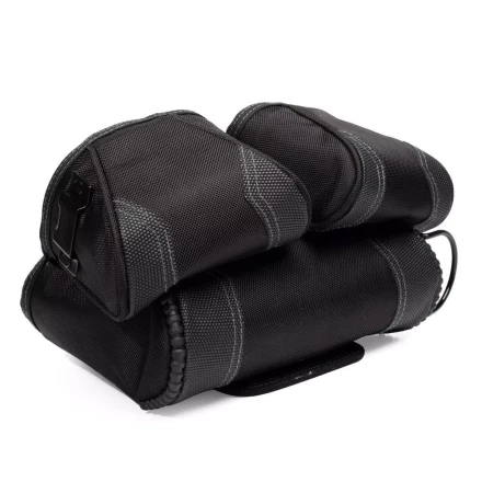 Быстросъемная поясная сумка модульного типа на клипсе с держателями для молотка и рулетки КВТ СМ-02 (83136) купить в Уфе