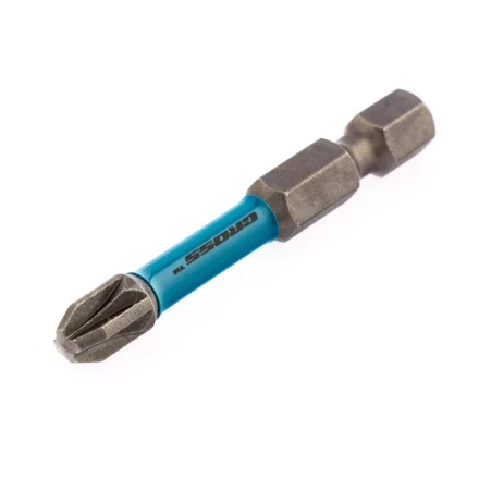 Набор бит торсионных PZ3x50 мм для ударных шуруповертов 10 шт. Gross 11496 купить в Уфе