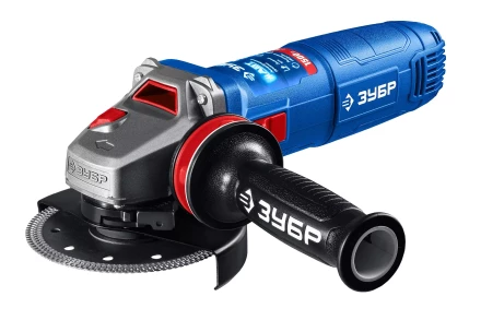 ЗУБР 1500 Вт, d125 мм, УШМ, регулировка оборотов, фланец МИГ, Профессионал (УШМ-П125-1505 ЭПСТ) купить в Уфе