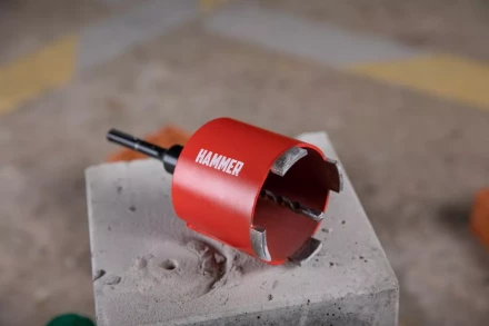 Коронка алмазная HAMMER Ф82мм (242-504) купить в Уфе