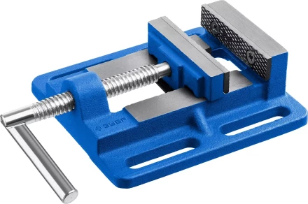 ЗУБР 75 мм, станочные сверлильные тиски, Профессионал (32721-75) купить в Уфе