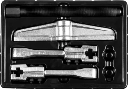 ЗУБР внешний d 50 - 165 мм, внутренний d 70 - 200 мм, раздвижной двухзахватный съемник, Профессионал (43310-200-150) купить в Уфе
