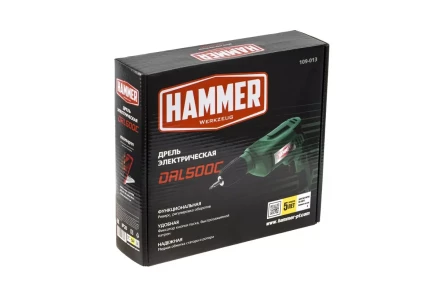 Дрель HAMMER DRL500С купить в Уфе