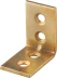 ЗУБР УМ-2.0, 25 x 25 x 17 x 2 мм, желтый цинк, узкий мебельный уголок (31031-25) купить в Уфе