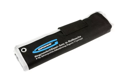 Набор ключей комбинированных 8-19 мм 8 шт CrV холодный штамп GROSS 15148 купить в Уфе