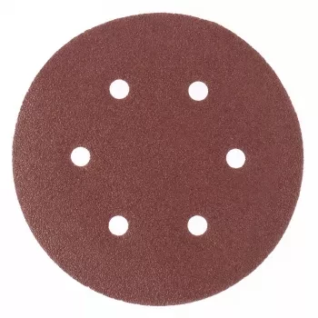 Круг абразивный на ворсовой подложке под липучку перфорированный P 120 150 мм 5 штук MATRIX 73841 купить в Уфе