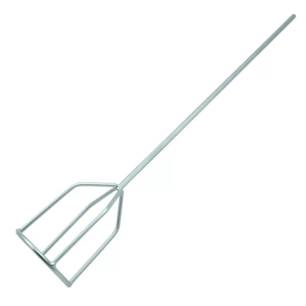 Миксер для гипсовых смесей Denzel, 100 х 590 мм, оцинкованный, шестигранный хвостовик 8 мм, 848427 купить в Уфе