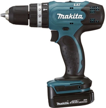 Дрель-шуруповерт аккумуляторная Makita BHP343SHE ударная купить в Уфе