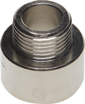 Переходник GENERAL FITTINGS удлиненный цилиндрический, никелированная латунь, 1/2&quot; х 3/8&quot; 51083-1/2-3/8 купить в Уфе