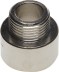 Переходник GENERAL FITTINGS удлиненный цилиндрический, никелированная латунь, 1/2&quot; х 3/8&quot; 51083-1/2-3/8 купить в Уфе
