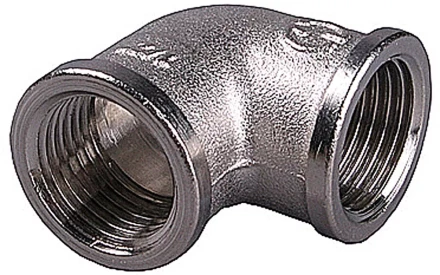 Уголок GENERAL FITTINGS никелированная латунь, г/г, 3/4&quot; 51071-G/G-3/4 купить в Уфе