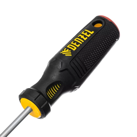 Отвертка, PH1х100 мм, S2, 3к рукоятка Denzel 121747 купить в Уфе