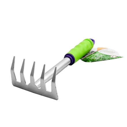 Грабли 5-зубые, 115x280 мм, обрез. рукоятка, может использ. в сборе с ручкой 63016, 63017 Palisad 630038 купить в Уфе