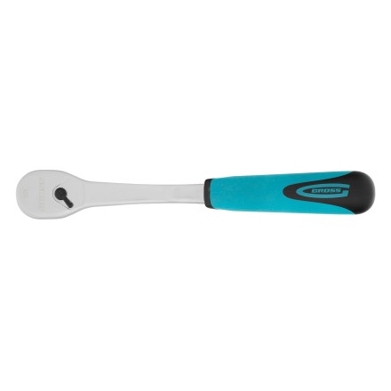 Ключ-трещотка 3/8&quot; Gross 14054, CrV, 90 зубьев, усиленный, хром купить в Уфе