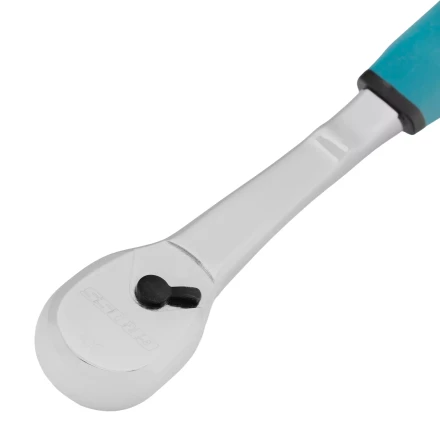 Ключ-трещотка 3/8&quot; Gross 14054, CrV, 90 зубьев, усиленный, хром купить в Уфе