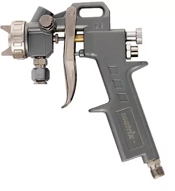 Пневматический краскопульт с нижним бачком V=0,75 л + сопла диаметром 1.2, 1.5 и 1.8 мм  MATRIX 57317 купить в Уфе