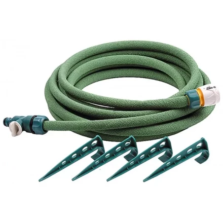 Шланг RACO сочащийся, в комплекте с коннекторами и колышками, 1/2&quot;x7,5м 4270-55925 купить в Уфе