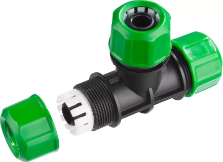 Тройник цанговый (шланг-шланг-шланг), РОСТОК 426369, 1/2&quot; х 1/2&quot; х 1/2&quot; 426369 купить в Уфе