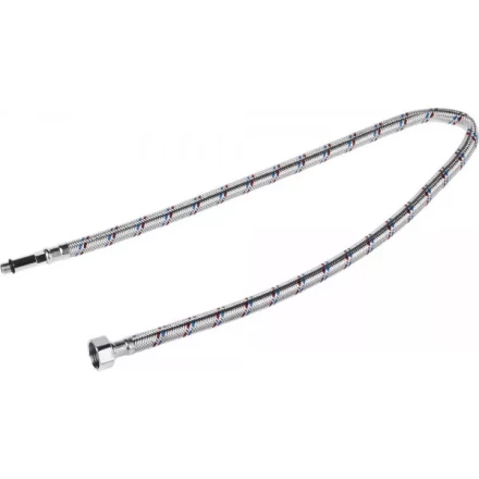 Подводка гибкая STAYER для воды, к смесителям, оплетка из нержавеющей стали, удлиненная, г/ш 1/2"-0,8м 51017-080 купить в Уфе