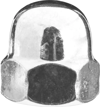 Гайки DIN 1587 колпачковые коробка 5 кг серия МАСТЕР купить в Уфе