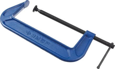 Струбцина  ЗУБР &quot;ПРОФЕССИОНАЛ&quot; тип &quot;G&quot;, корпус - ковкий чугун. 300мм 32245-300_z01 купить в Уфе