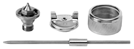 Комплект сменный к краскораспылителям серии &quot;EXPERT QUALITAT&quot;, арт. 06567: дюза, воздуш. головка, игла, 1,7 мм 06567-S-1.7 купить в Уфе