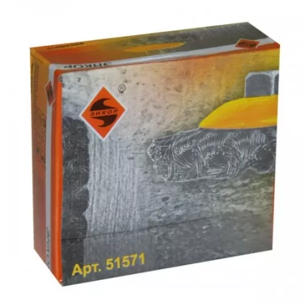 Щетка для УШМ М14/100 мм выгнутая сталь витая 51571 купить в Уфе