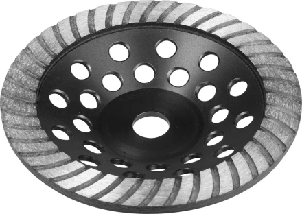 Чашка ЗУБР алмазная сегментированная , высота 22,2мм, 180мм 33371-180 купить в Уфе