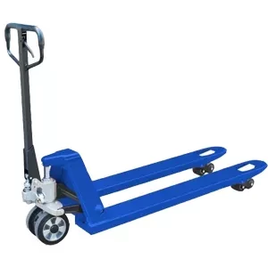 Тележка гидравлическая узковильная 2500 кг 1150х450 мм полиуретановые колеса TOR RHP 1000803 купить в Уфе