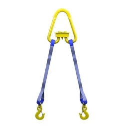 Строп текстильный двухветвевой 2СТ 4 т L=7 м SF6 75 мм Звено РТ-3