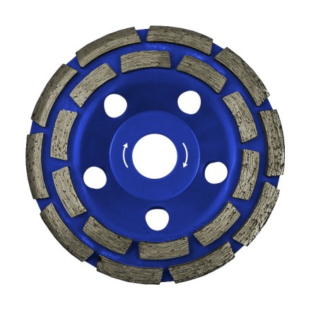 Чашка алмазная двухрядная ALTECO 125x22.23x6 мм 66409 купить в Уфе