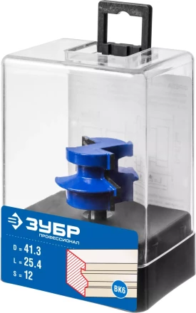 ЗУБР 41.3 x 29 мм, хвостовик 12 мм, фреза комбинированная универсальная, Профессионал (28729-41.3) купить в Уфе