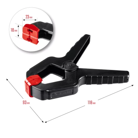 ЗУБР МЗ-70, 65 х 75 мм, пружинный зажим (32247-7) купить в Уфе