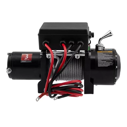 Лебедка автомобильная электрическая Denzel 52022 LB-2200, 2.2 т, 3.3 кВт, 12 В купить в Уфе